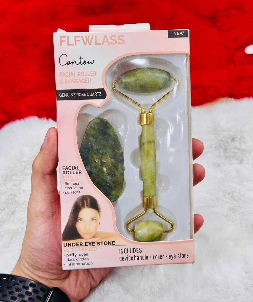 أداة تدليك الوجه جاد رولر + جواشا – إشراقة، نضارة، وعناية فاخرة ببشرتك