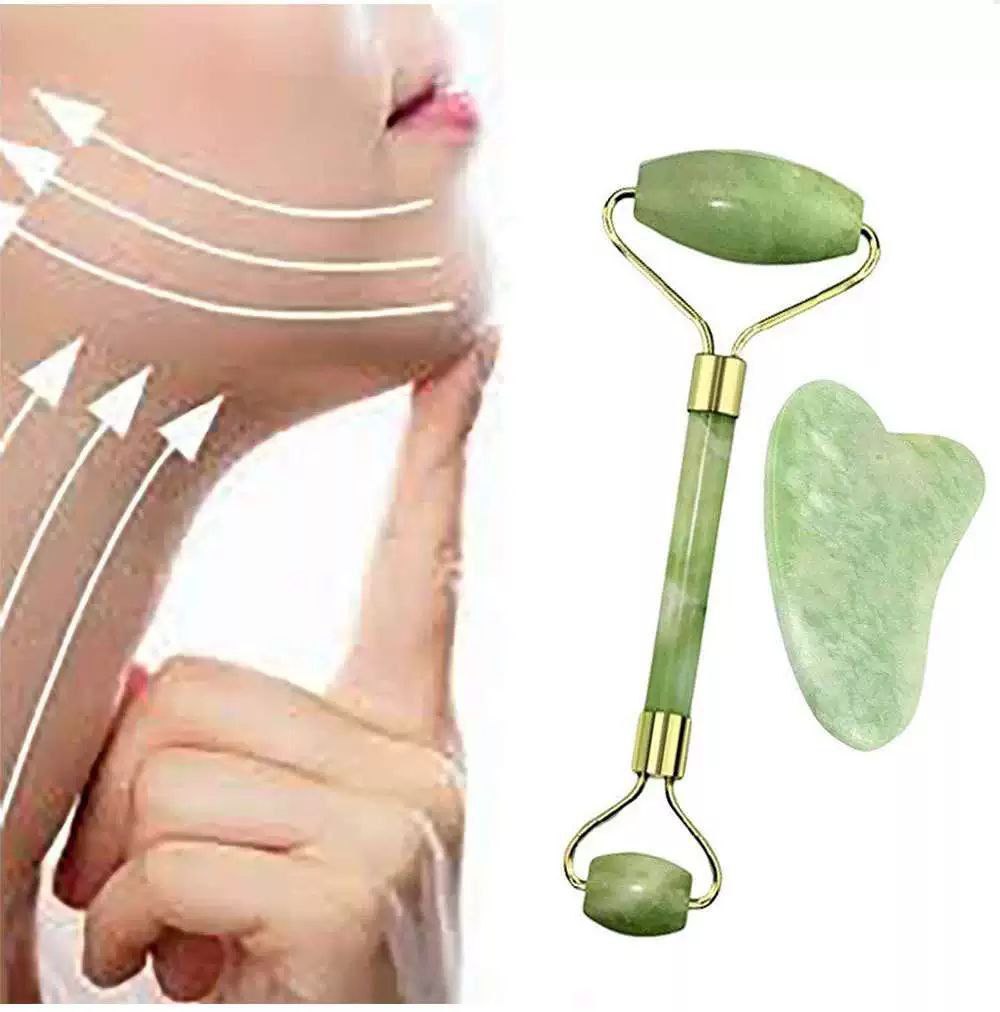 أداة تدليك الوجه جاد رولر + جواشا – إشراقة، نضارة، وعناية فاخرة ببشرتك