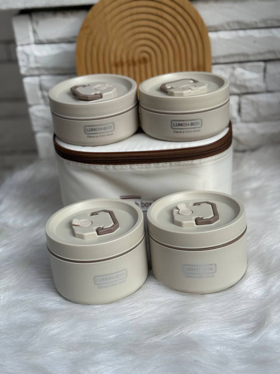 جديد 💼 لانش بوكس حراري 4×1 – حفظ حرارة مثالي وأناقة في التنقل