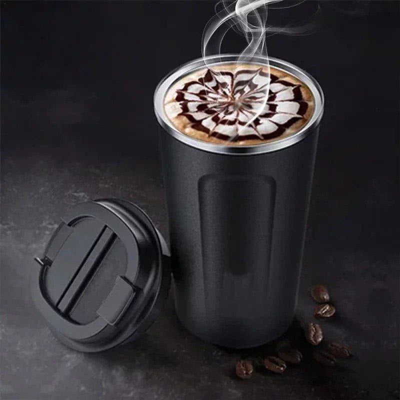 ترمس كوفي حراري من استيل 304 – حافظ على قهوتك ساخنة طوال اليوم!