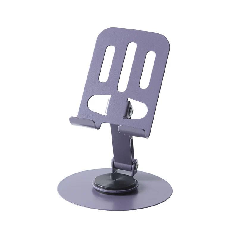 استاند موبايل وتابلت معدني – مرونة 360° وراحة كاملة ✨📱💻