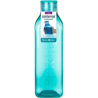زجاجة مياه Sistema بسعة 1 لتر – تصميم عملي وخفيف مثالي للاستخدام اليومي